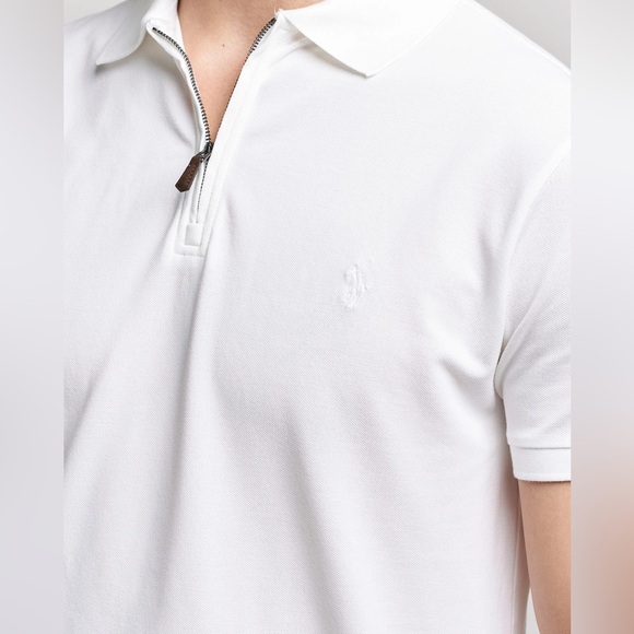 Polo Ralph Lauren Other - Polo Ralph Lauren Men’s Medium Custom Slim Fit Stretch Mesh 1/4 zip polo